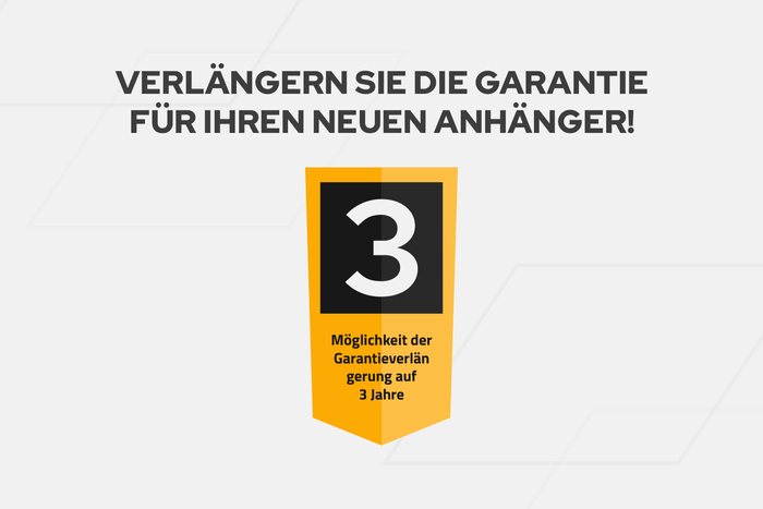 Anhänger mit Blattfedern 230×125 UNITRAILER FORCE 230/R KIPP mit H-1100 Spriegel und grauer Hochplane-Neu