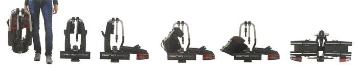 Atera Genio Pro Anhängerkupplungsplattform für 2 Fahrräder + Adapter für 3. Fahrrad-Neu